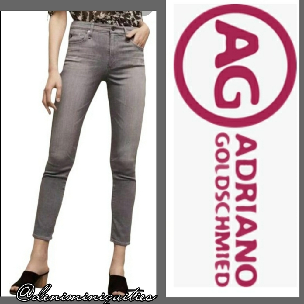 AG Designer Jeans slim straight midrise